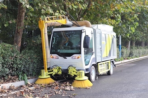 純電動(dòng)樹葉收集車